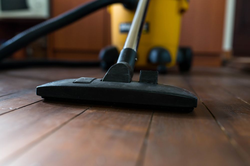 A Close-up of a Vacuum Cleaner Nozzle Cleaning — Cyclone City Cleaners In Winnellie, NT
