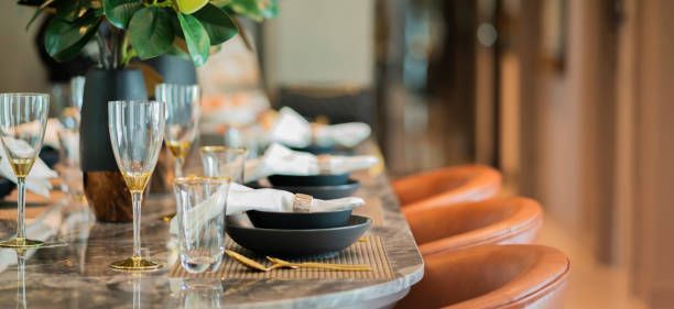 Table In A Restaurant | Tuscaloosa, AL | York Ice Company