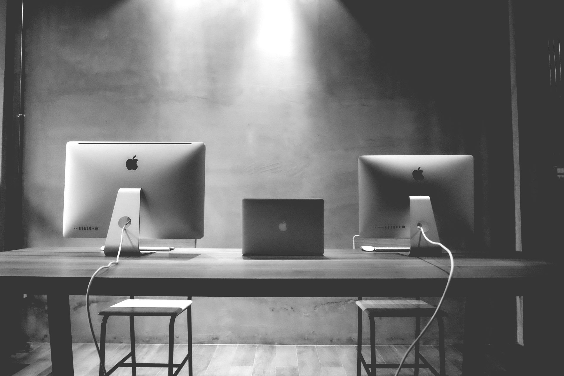 Professional office workstation representing fractional HR and business support