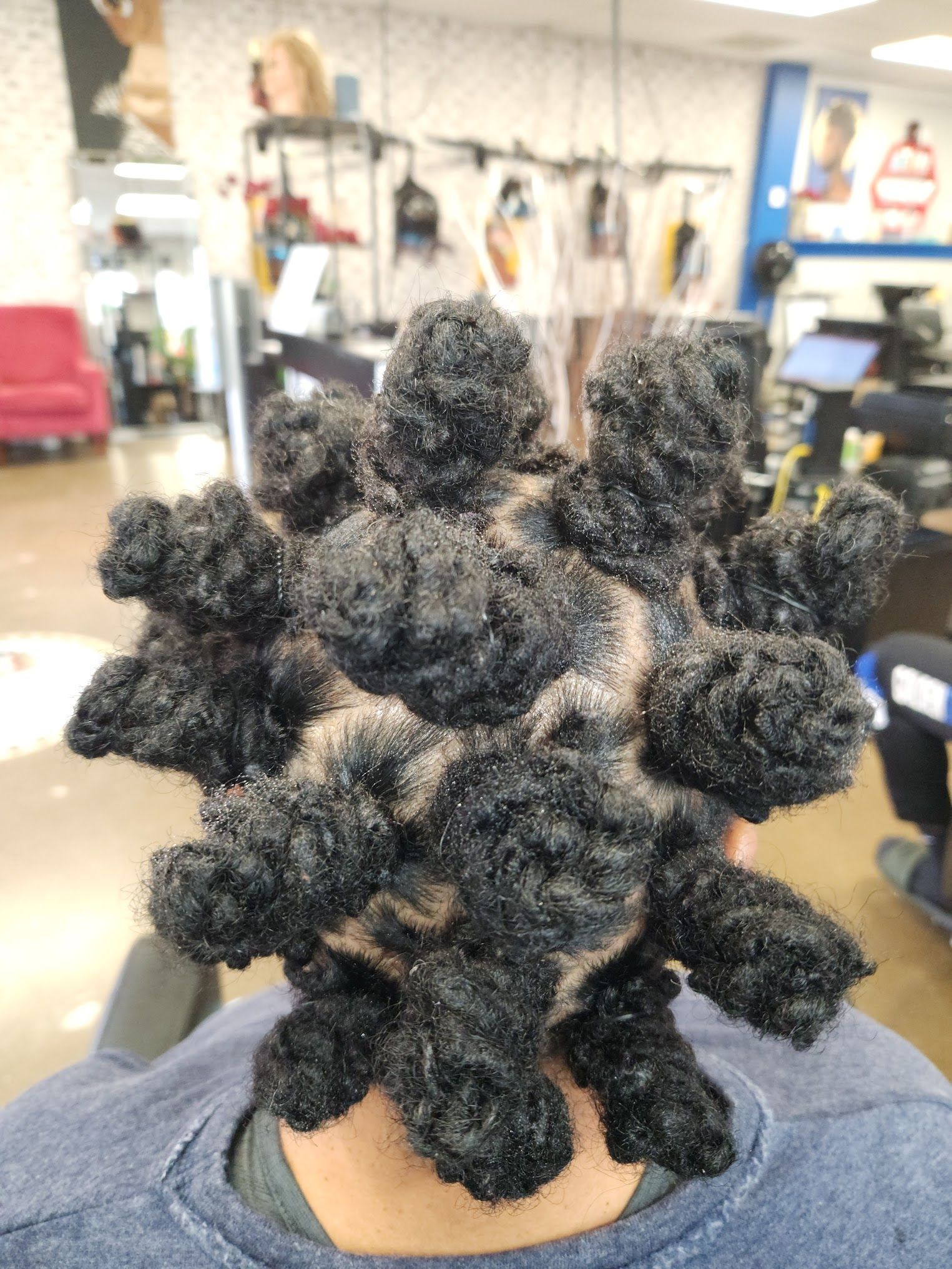 Loc hair