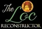 The logo for the Loc Restorer shows a woman with dreadlocks.