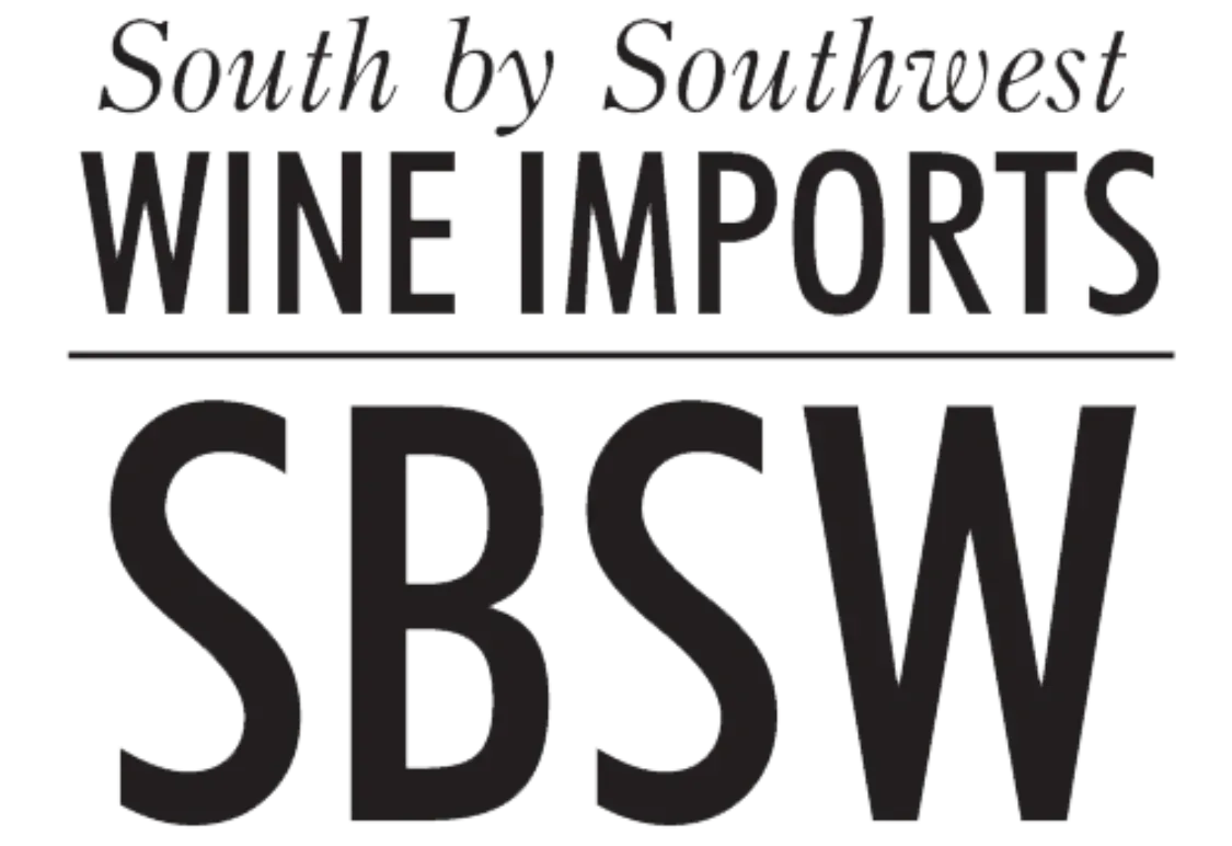 South by Southwest Wine Imports logo with large black SBSW text on white background