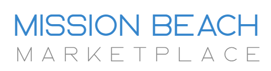 Mission Beach Logo blue and grey
