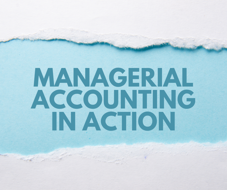Chart of Accounts Managerial Accounting