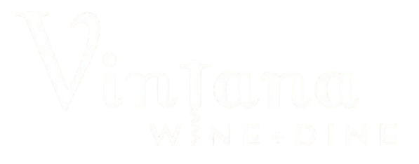 White logo text reading