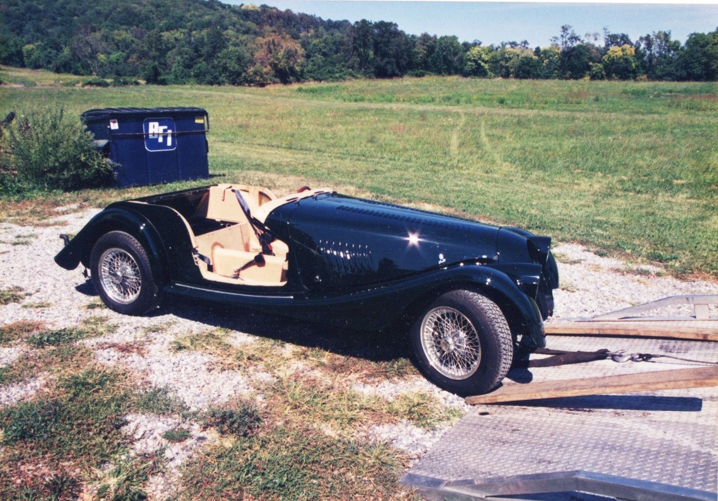 Dark Blue Morgan