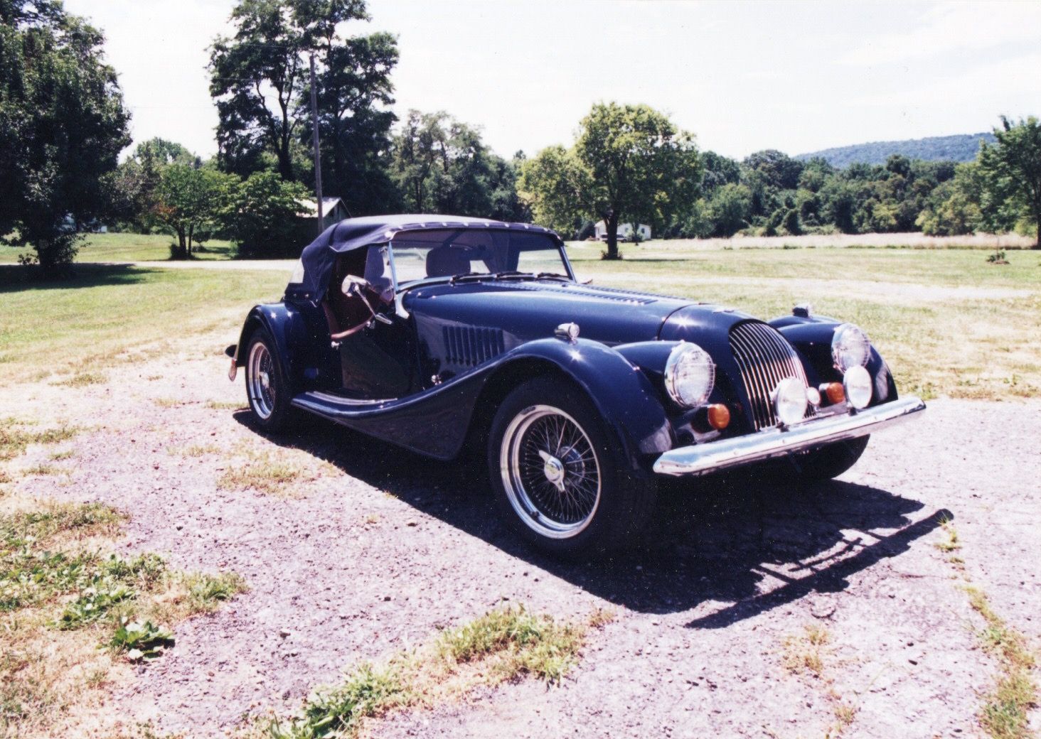 Dark Blue Morgan