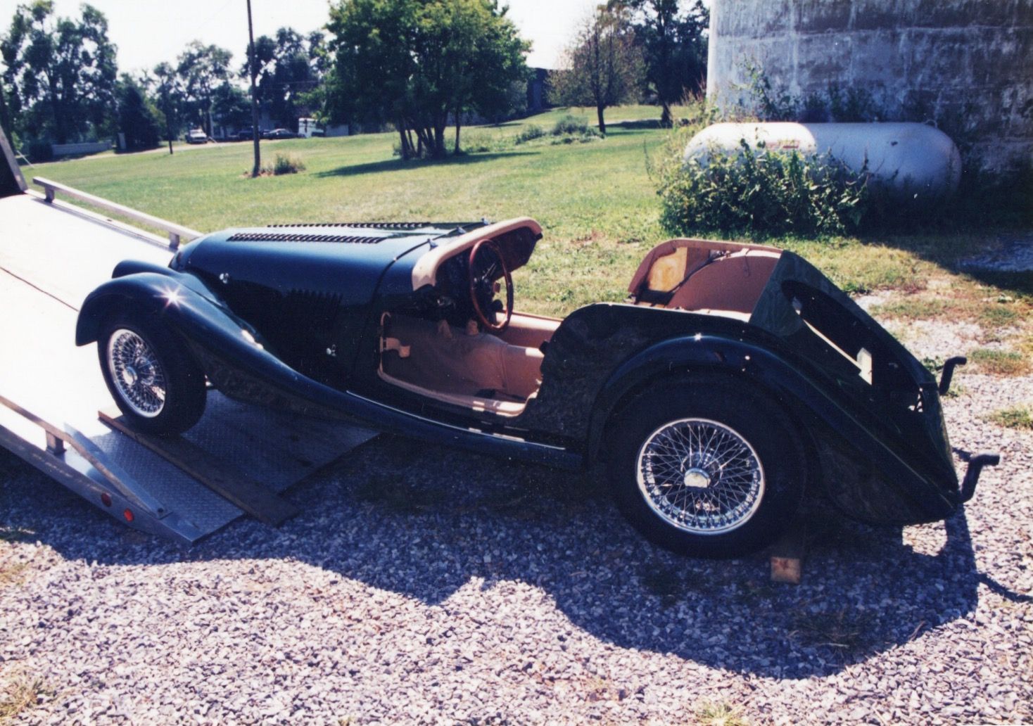 Dark Blue Morgan