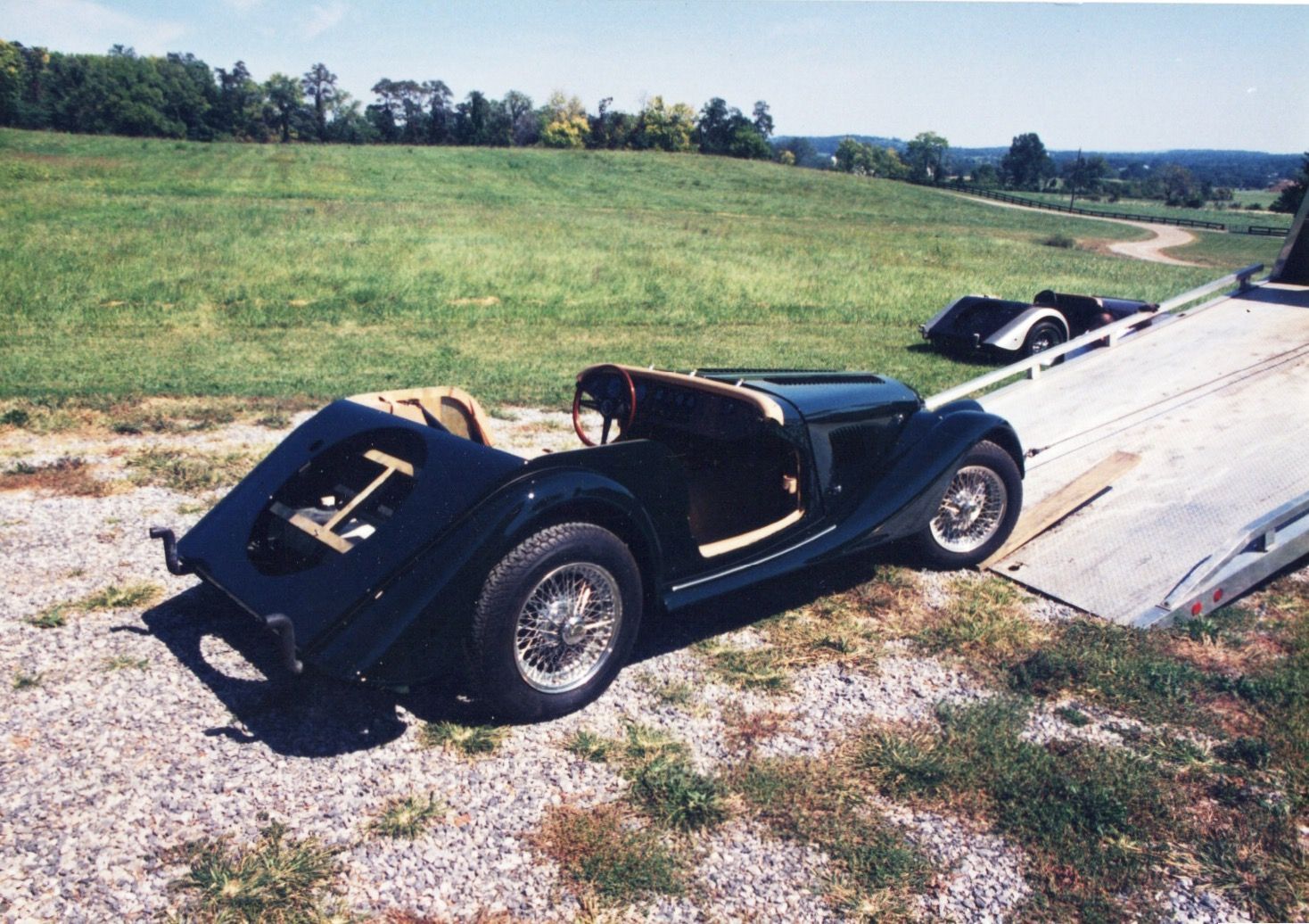 Dark Blue Morgan