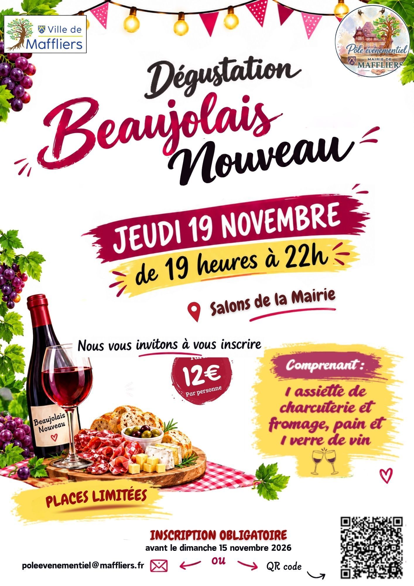 DEGUSTATION DU BEAUJOLAIS NOUVEAU 