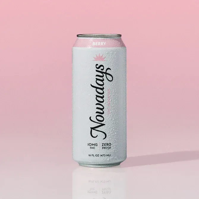 Nowadays Berry – 10mg THC drink can