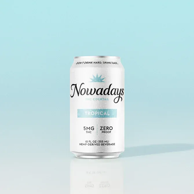 Nowadays Tropical – 5mg THC drink can