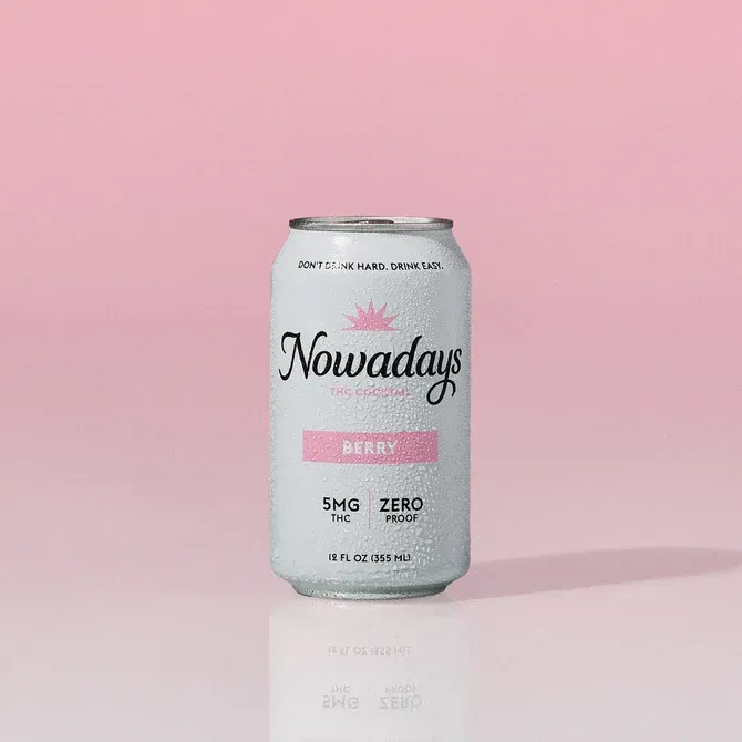 Nowadays Berry – 5mg THC drink can