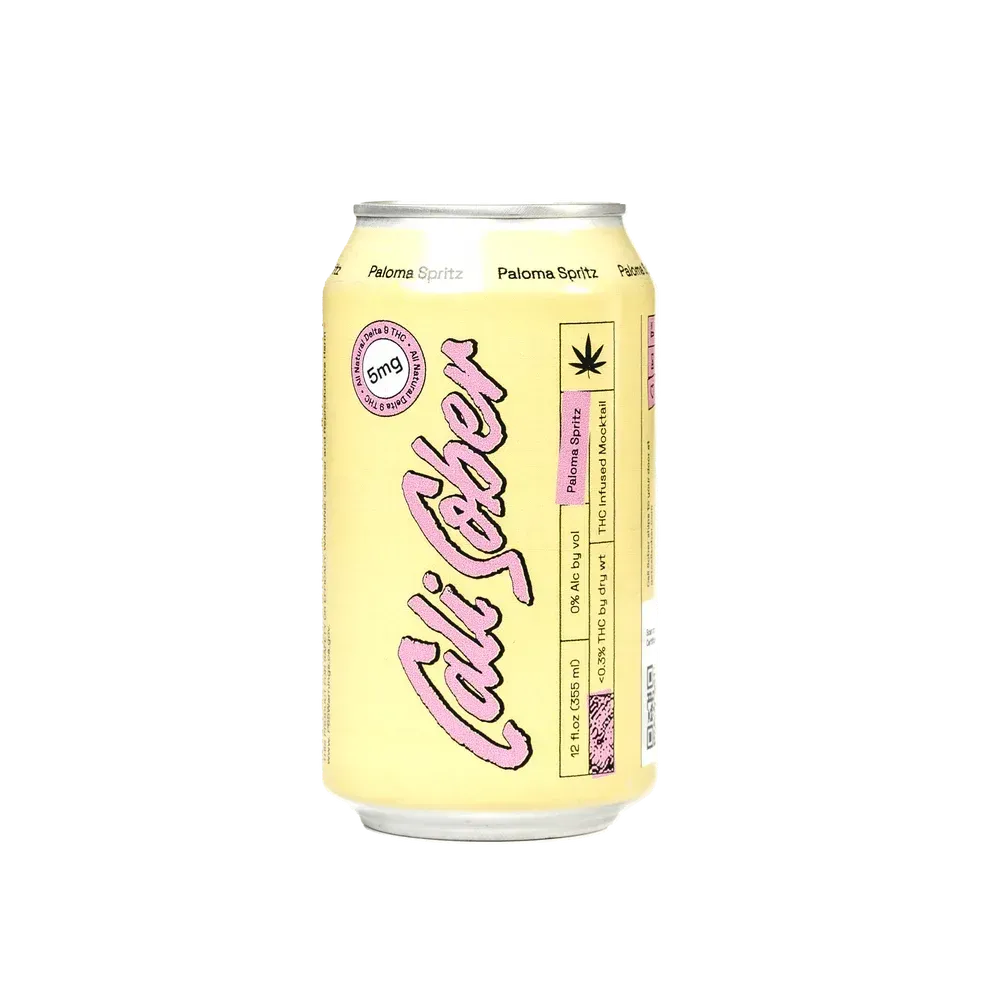 Cali Sober Paloma Spritz – 5mg THC drink can