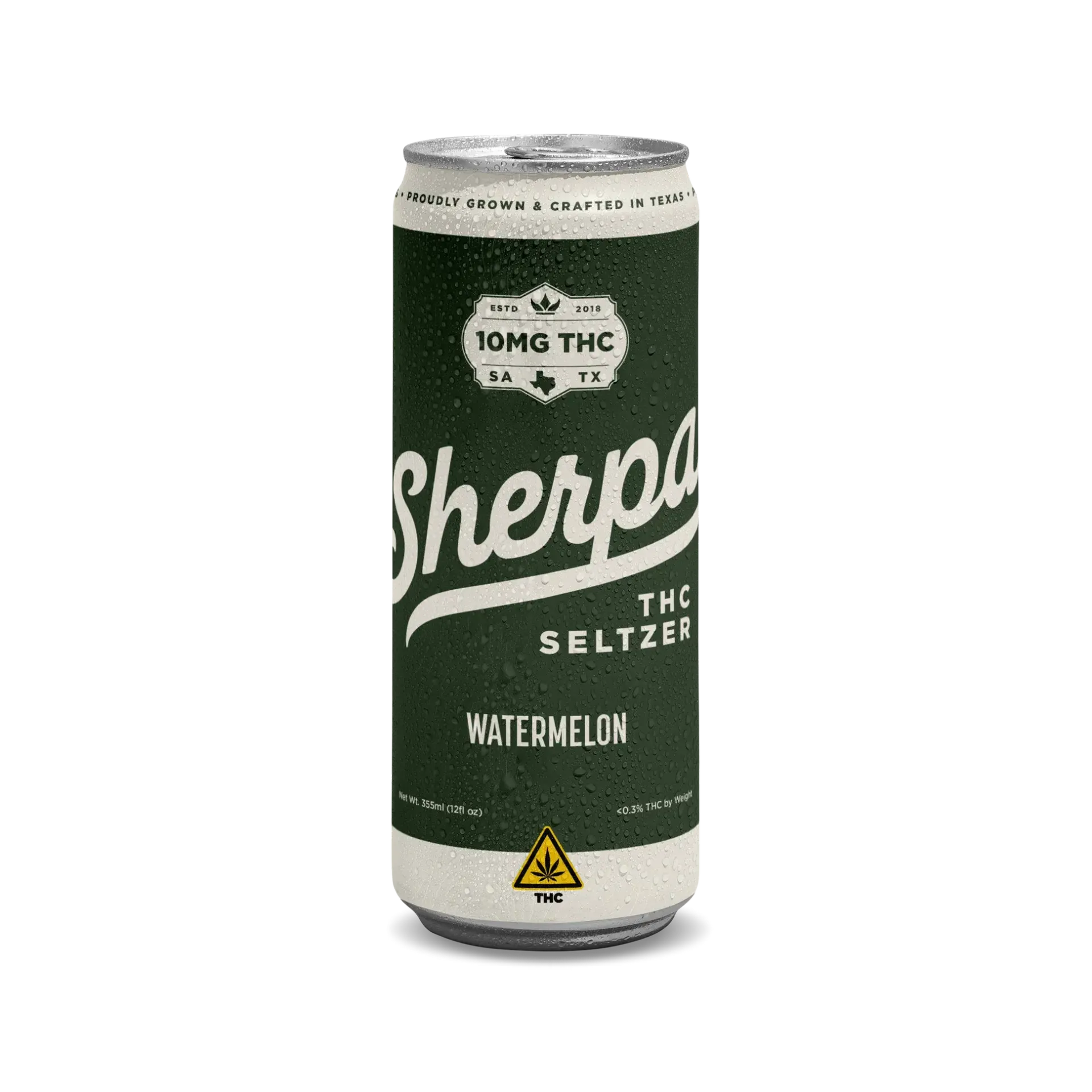 Sherpa Watermelon 10mg Delta-9 THC Seltzer
