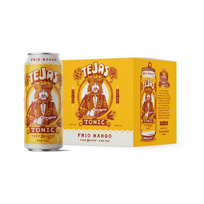 Tejas Tonic Frio Mango 5mg THC + 25mg CBD