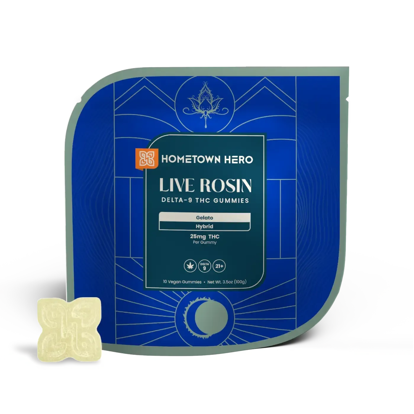 Gelato Live Rosin Gummies gummy package