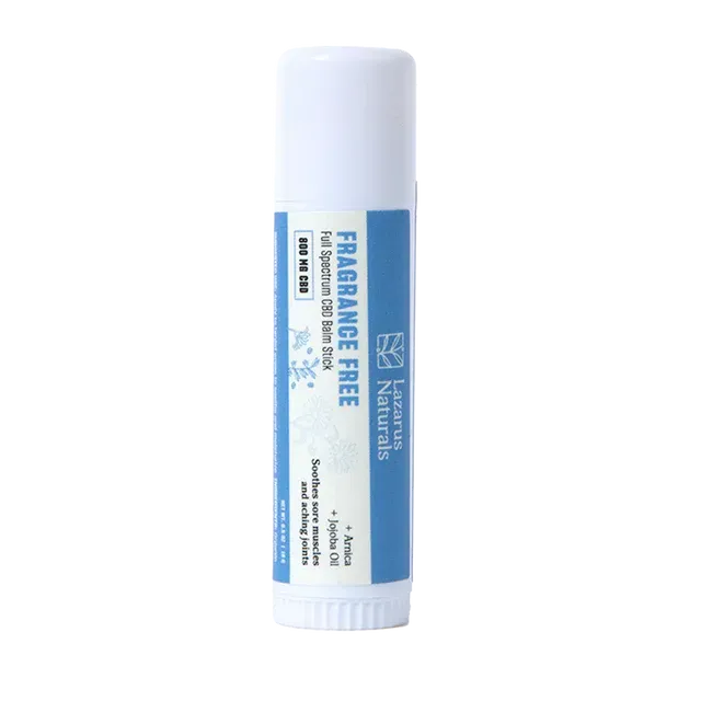Lazarus Naturals Fragrance-Free CBD Balm Stick