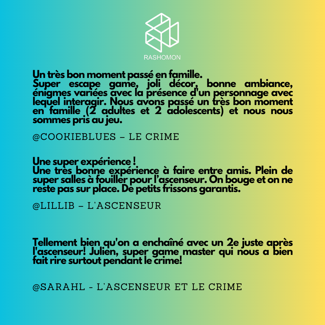 avis clients