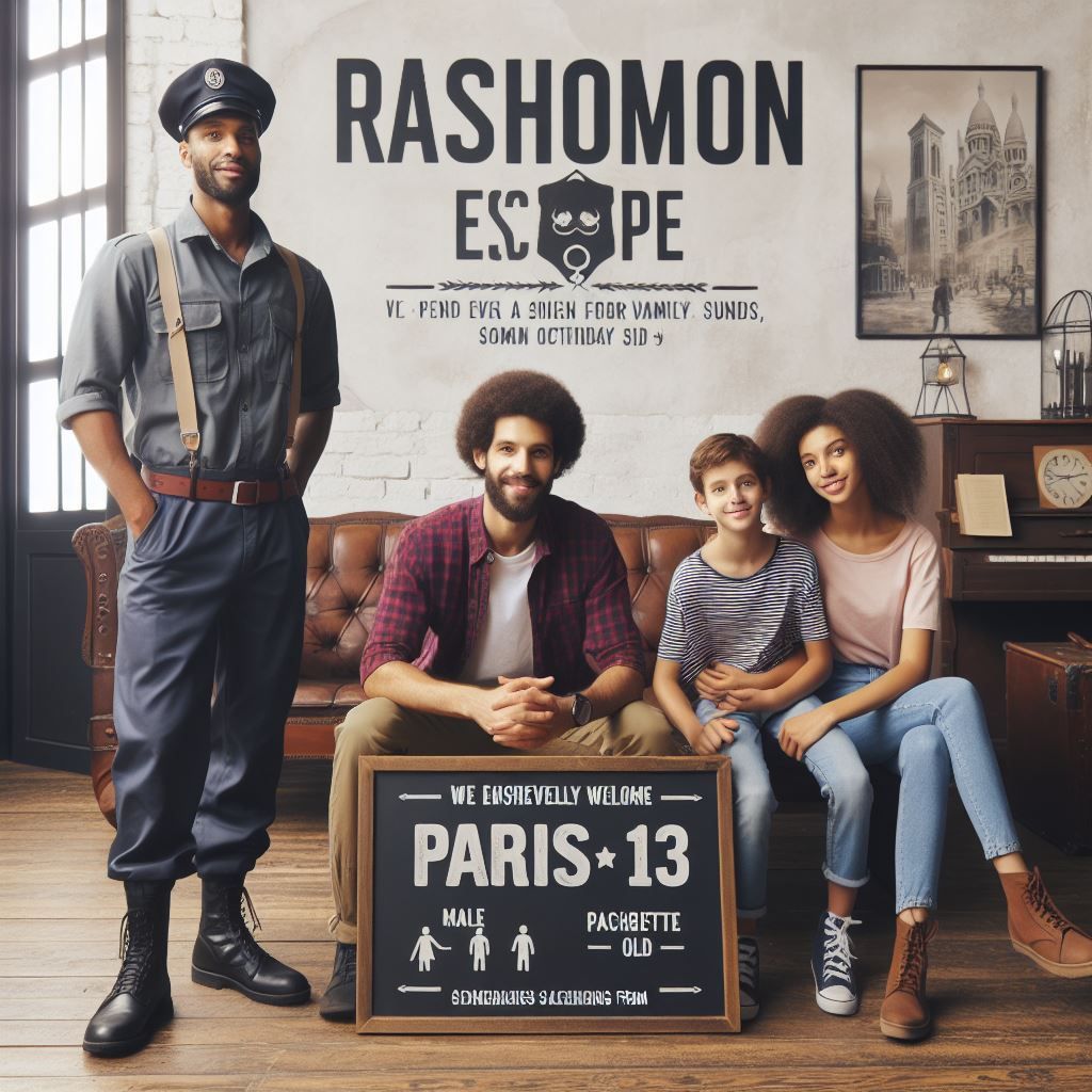 Affiche Escape Game Rashomon