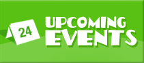 Green banner with a calendar icon and the words “Upcoming Events” in bold white text