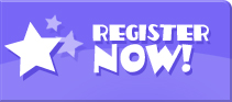 Purple “Register Now!” banner with white star icon and bold text