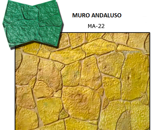 Stampi APSE Bergamo Verdello muro Andaluso