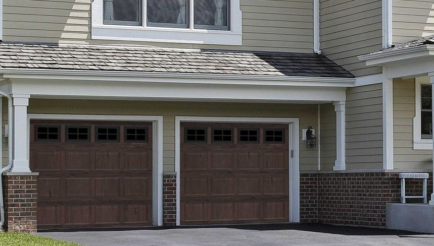 Three Steel Raised Panel Garage Doors — Central Square, NY — Bonnet Sales & Service, Inc.