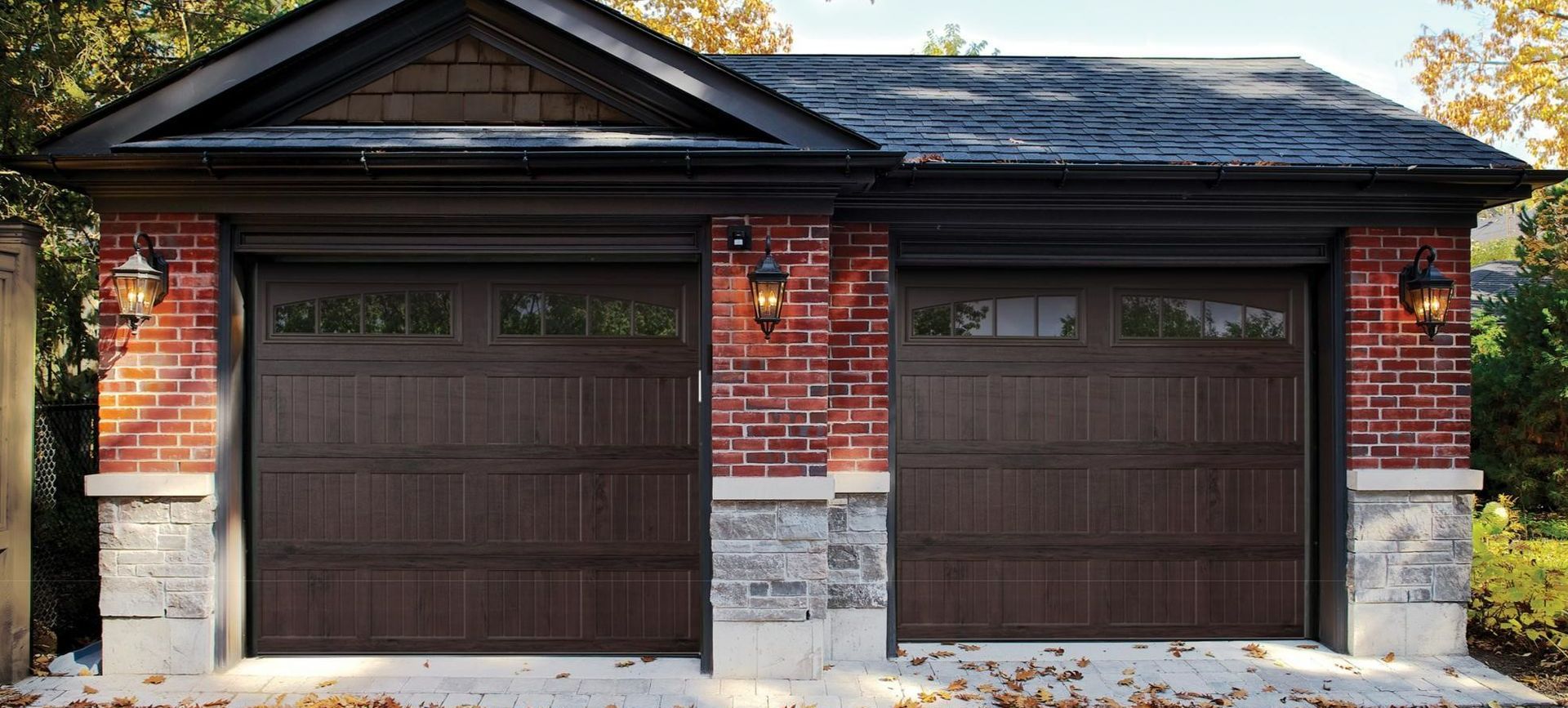 Three Steel Raised Panel Garage Doors — Central Square, NY — Bonnet Sales & Service, Inc.