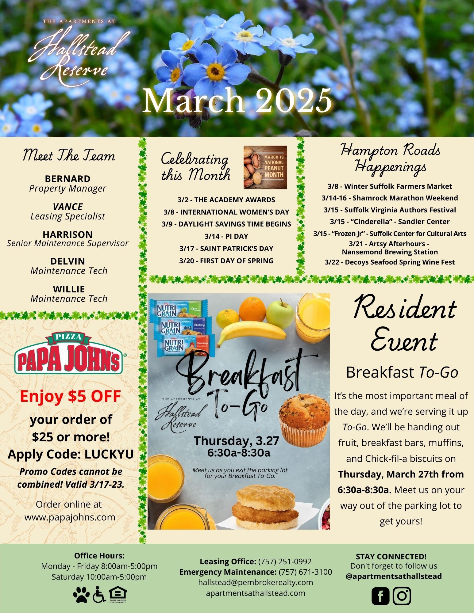 March 2025 Resident Newsletter