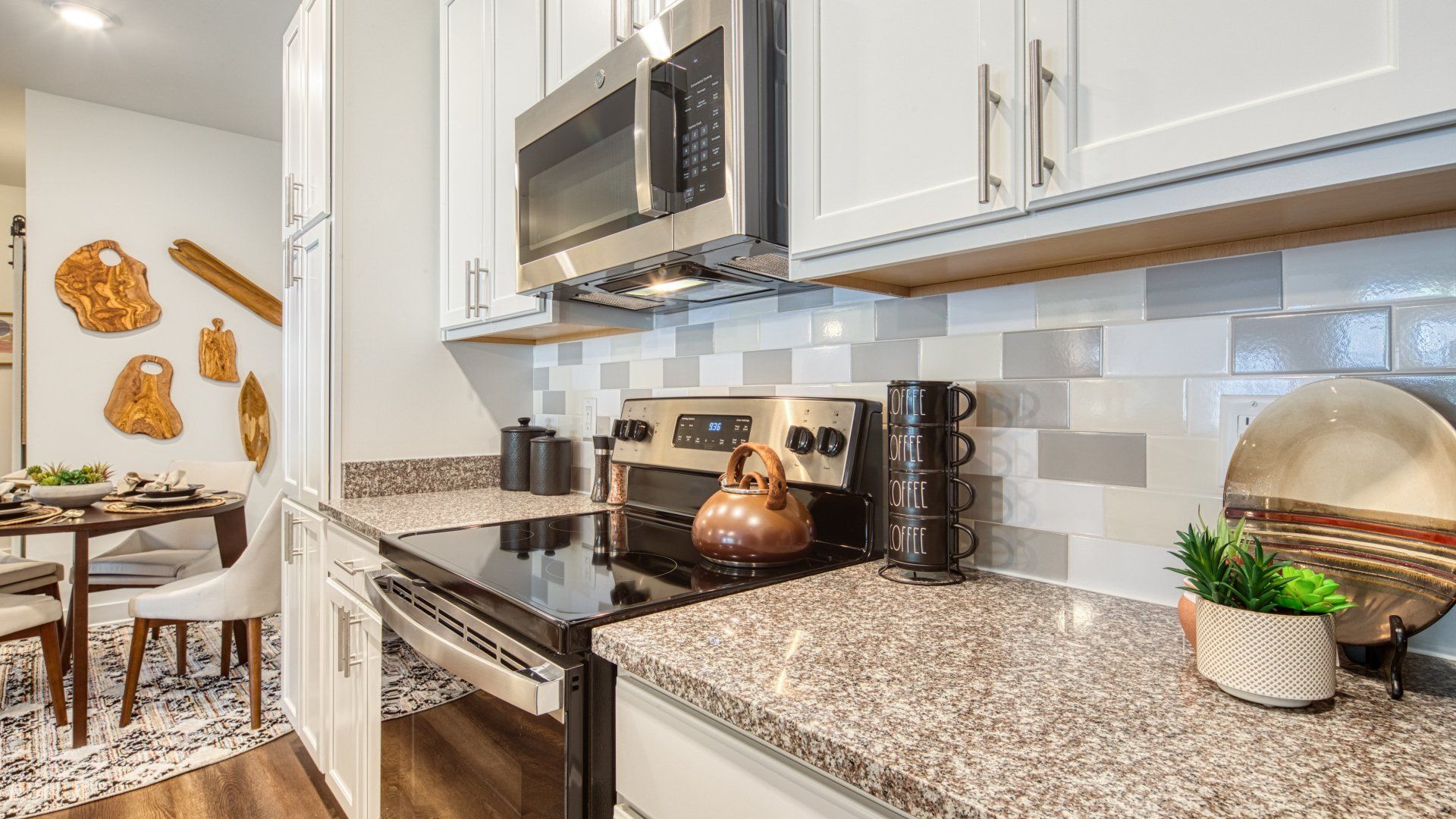 walnut kitchen