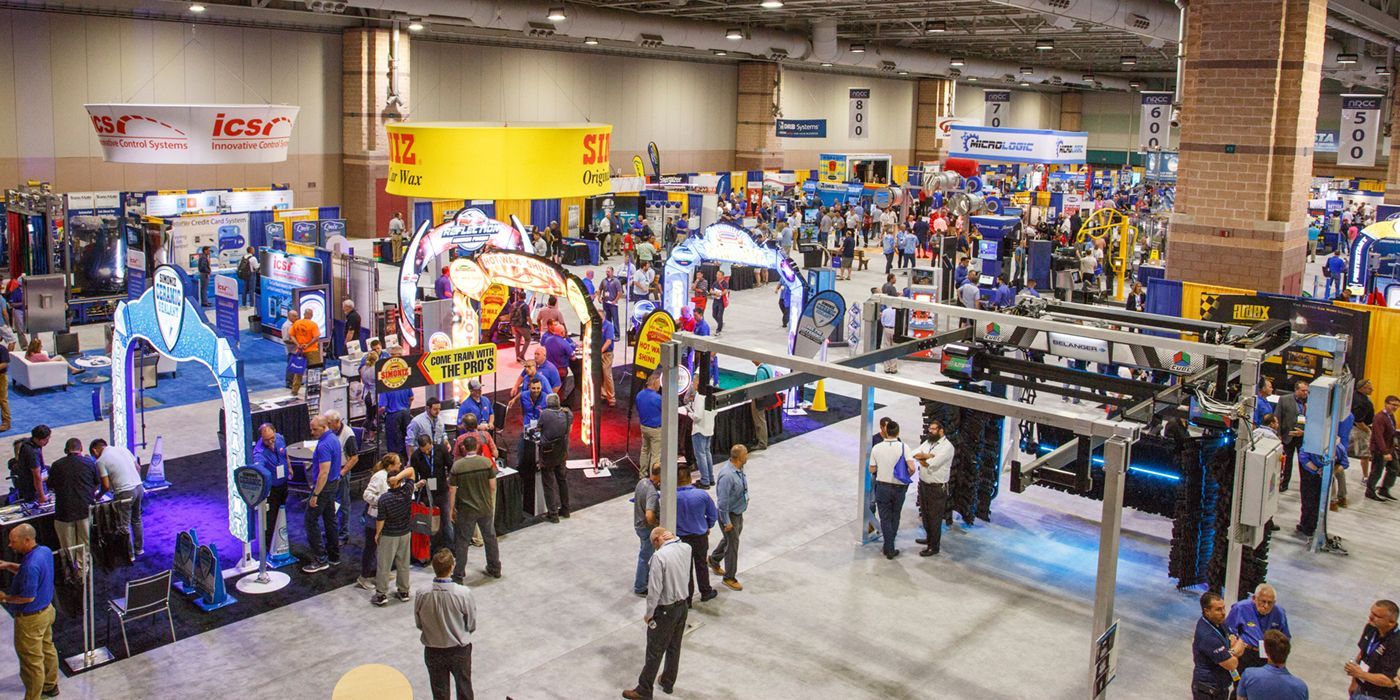 Carwash Con EAST NRCC Tradeshow Floor best carwash show on the east