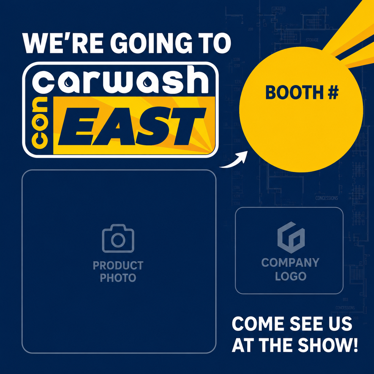 Carwash Con East logo for download. Previously NRCC Carwash Tradeshow carwash convention Atlantic city Share Booth #