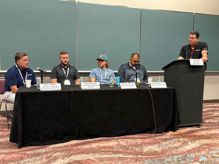 The first self-service/IBA panel at the show, led by Kleen-Rite’s Keith Lutz,
shared their expertise on how to adapt...