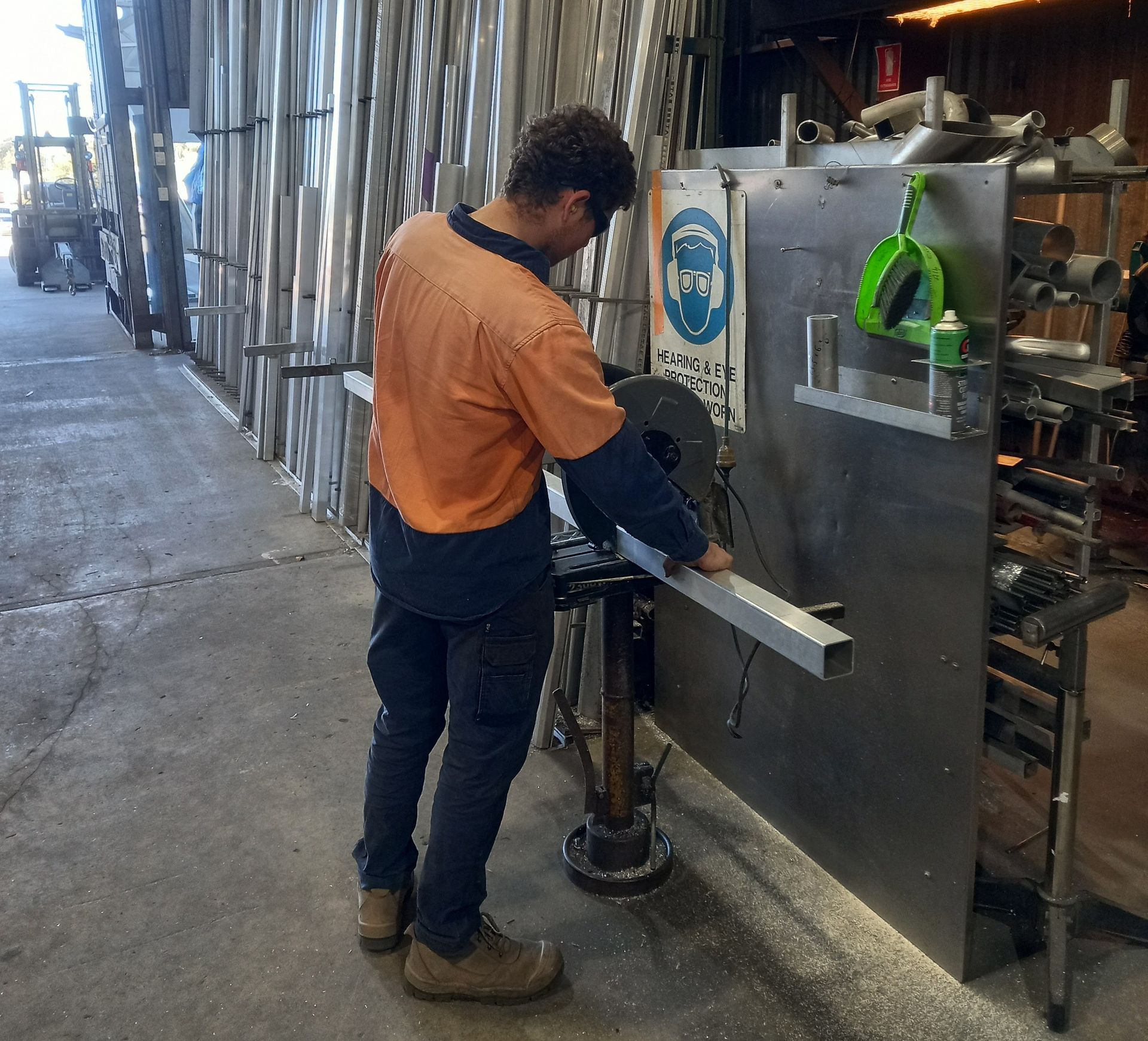 Black Steel Railing — Steel Fabrication In Taree, NSW