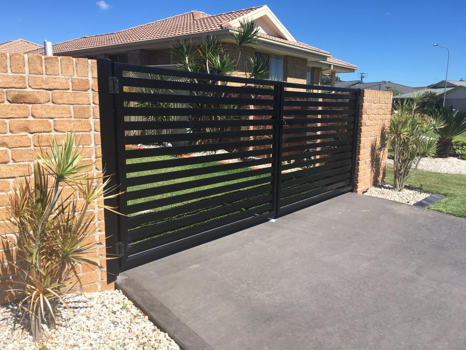 Front Gate — Steel Fabrication In Taree, NSW