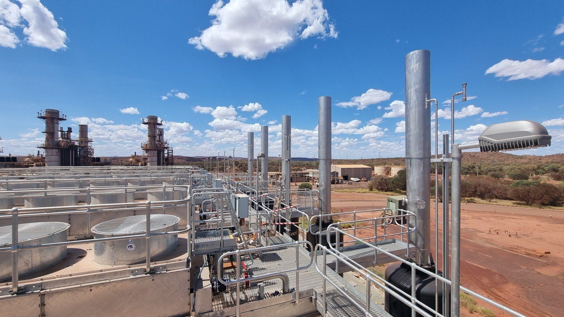 New Power station commissioning