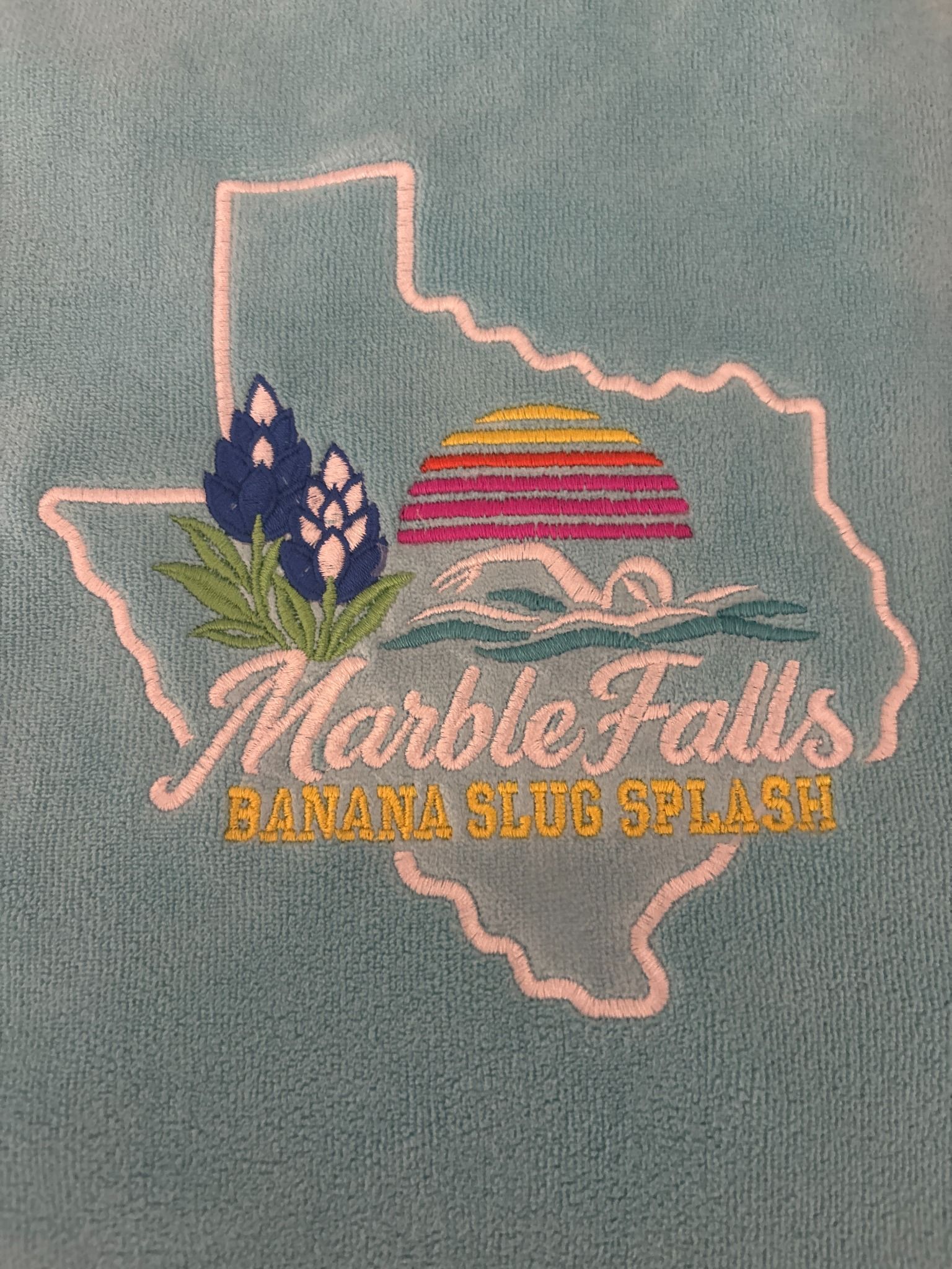 Aqua Swim Towel with Logo