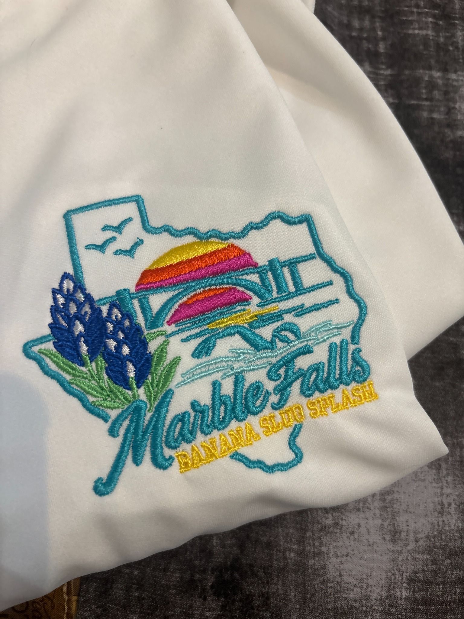 Embroidery sample