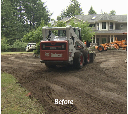 Before Paving — Seattle, WA — Roads Paving Washington, LLC Before Paving — Seattle, WA — Roads Paving Washington, LLC