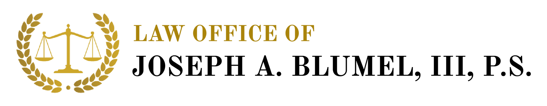 Logo of Law Office of Joseph A. Blumel, III, P.S.