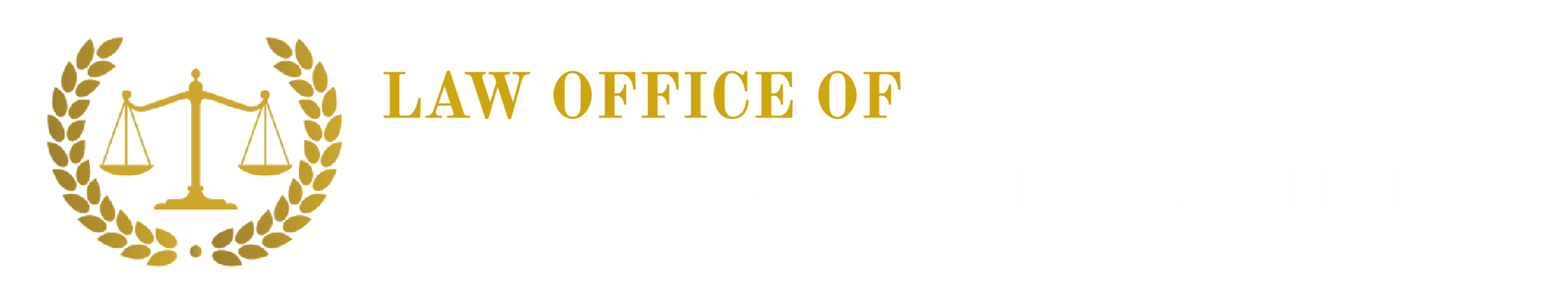 White Logo of Law Office of Joseph A. Blumel, III, P.S.