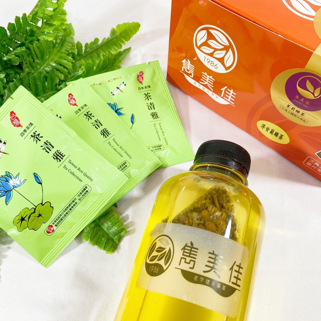【雋美佳】洋甘菊綠茶 立體茶包