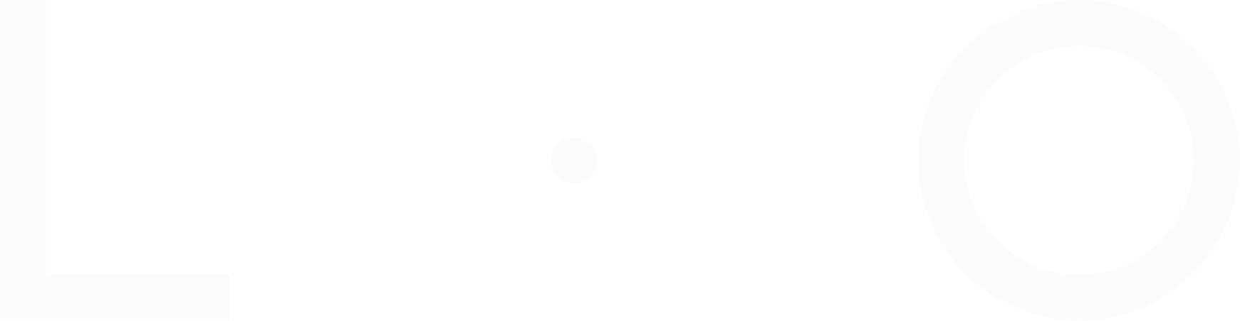 L + O Apartments Logo - White