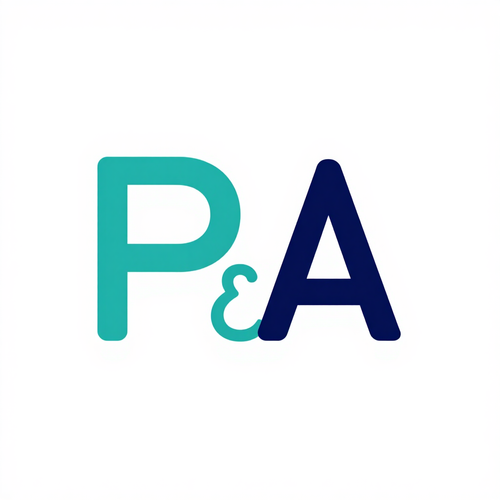 P&A Web Design logo