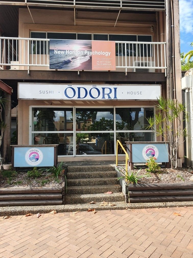 Storefront With “odori” Sign, Glass Windows — On The Spot Signs Port Douglas In Port Douglas, QLD