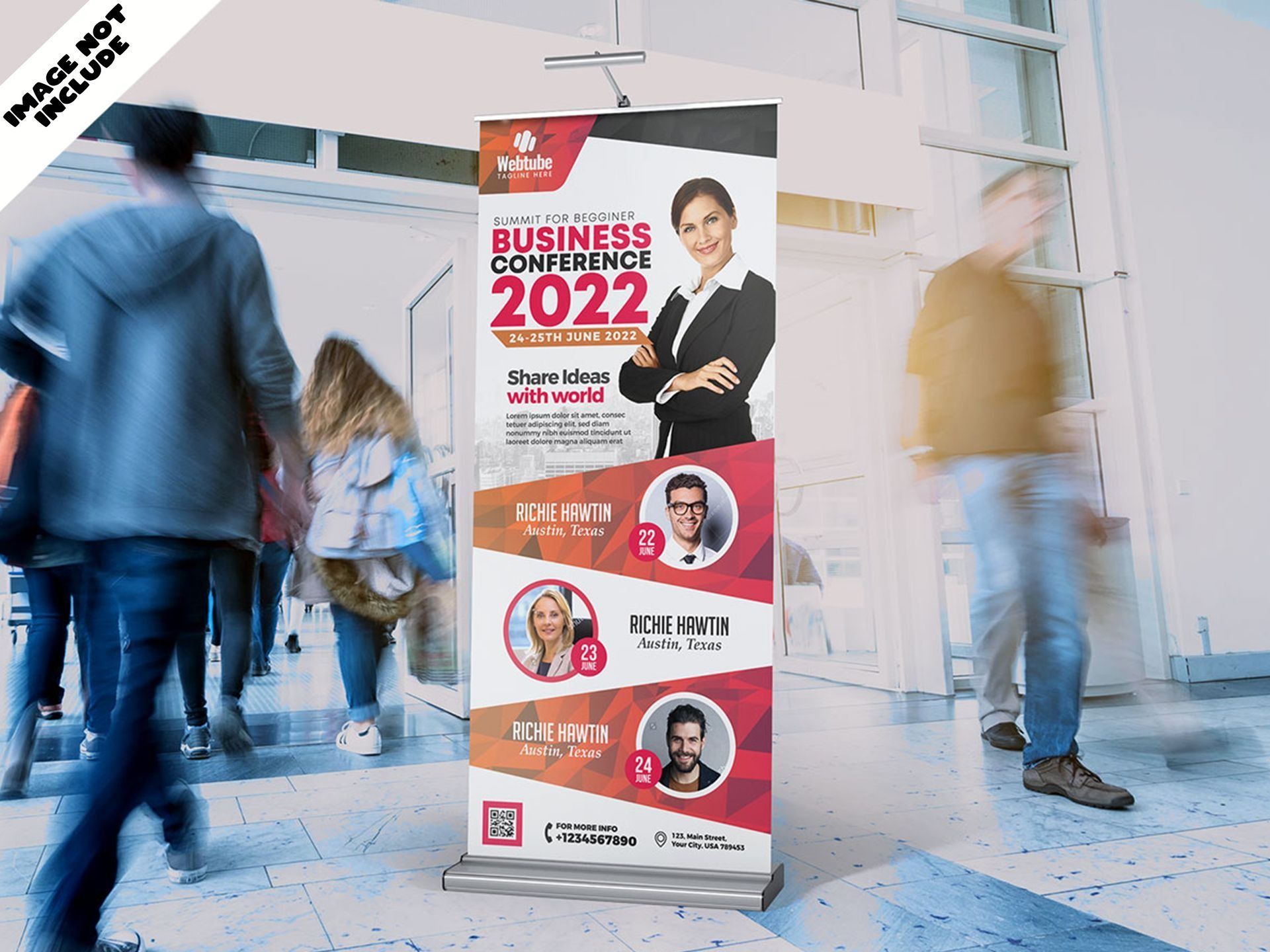 Roll-up Banner for a 2022 Business Conference — On The Spot Signs Port Douglas In Port Douglas, QLD