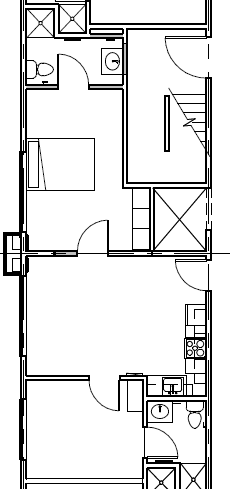 2 Bedroom Floor Plan