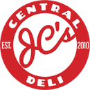 Red circular Central Deli logo with white script, &ldquo;EST. 2010&rdquo; and &ldquo;DELI&rdquo; around the border