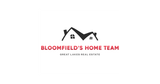 A logo featuring a black house icon above the red text 